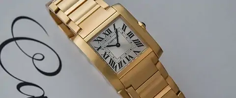 Cartier Tank Française фото