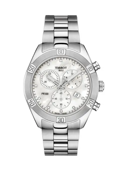 Часы Tissot Pr 100 Sport Chic Chronograph T101.917.11.116.00 фото