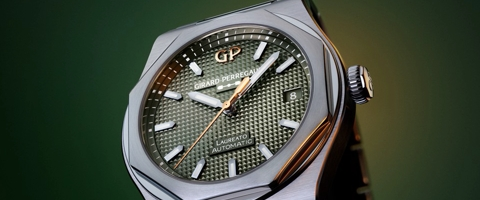 Girard-Perregaux Laureato Sage Green и Midnight Blue 38 мм фото