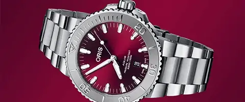 Вишнёвая новинка от Oris фото