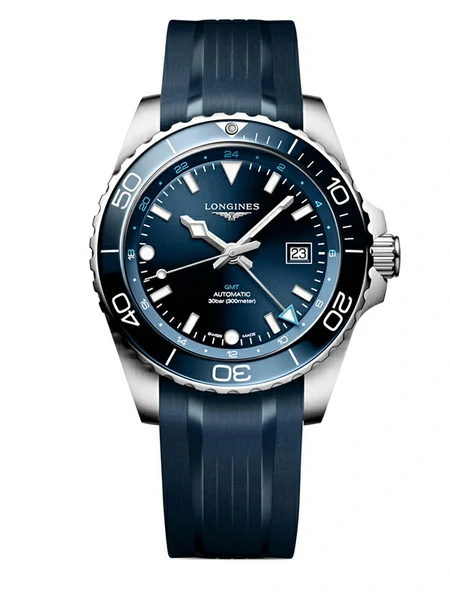 Longines HydroConquest GMT L3.890.4.96.9 фото