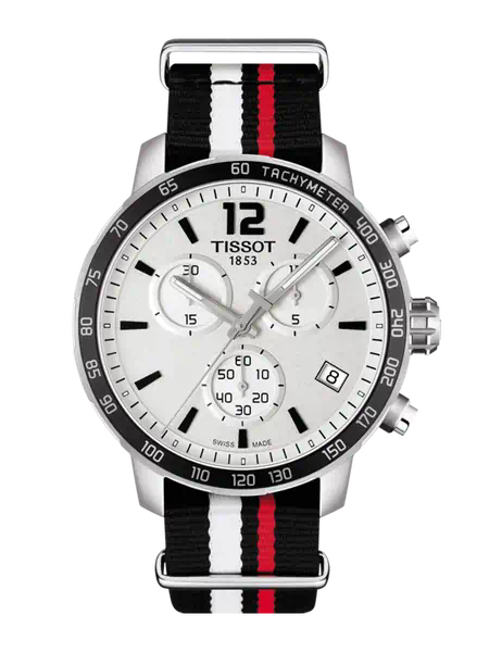 Часы Tissot Quickster Nato Chronograph T095.417.17.037.01 фото