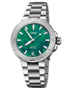 Green oris discount watch