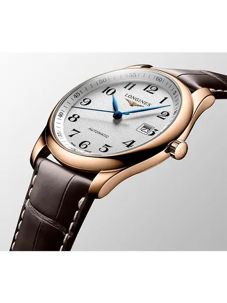 Longines master collection rose gold sales