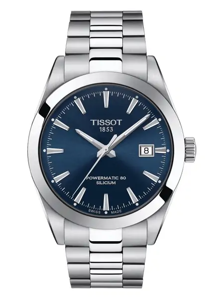 Часы Tissot Gentleman Powermatic 80 Silicium T127.407.11.041.00 фото