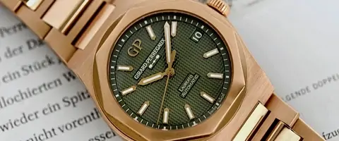 Girard-Perregaux Laureato 42mm Pink Gold фото