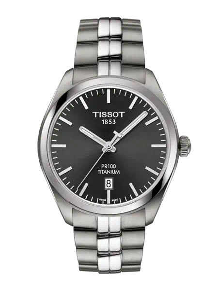 Часы Tissot Pr 100 Titanium Quartz T101.410.44.061.00 фото