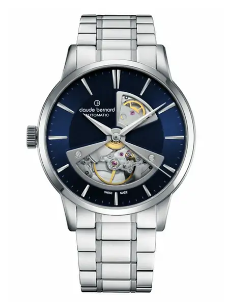 Claude Bernard Classic Automatic Open Heart 85017 3M2 BUIN2 фото