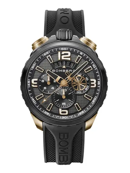 Bomberg BOLT-68 Heritage Gold & Black BS45CHPPKBA.062-1.11 фото