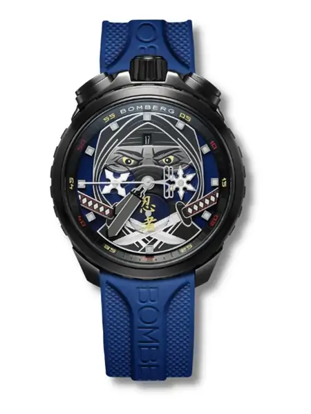 Bomberg BOLT-68 Heritage Ninja Blue Special Edition BS45CHPBA.069-2.12 фото