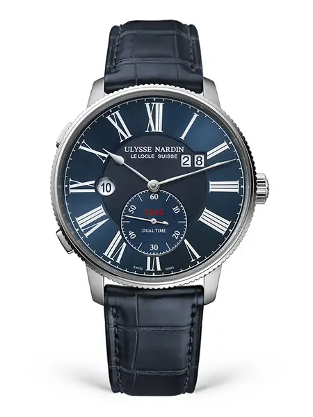 Ulysse Nardin Marine Torpilleur Dual Time 3343-320-3A/1A фото