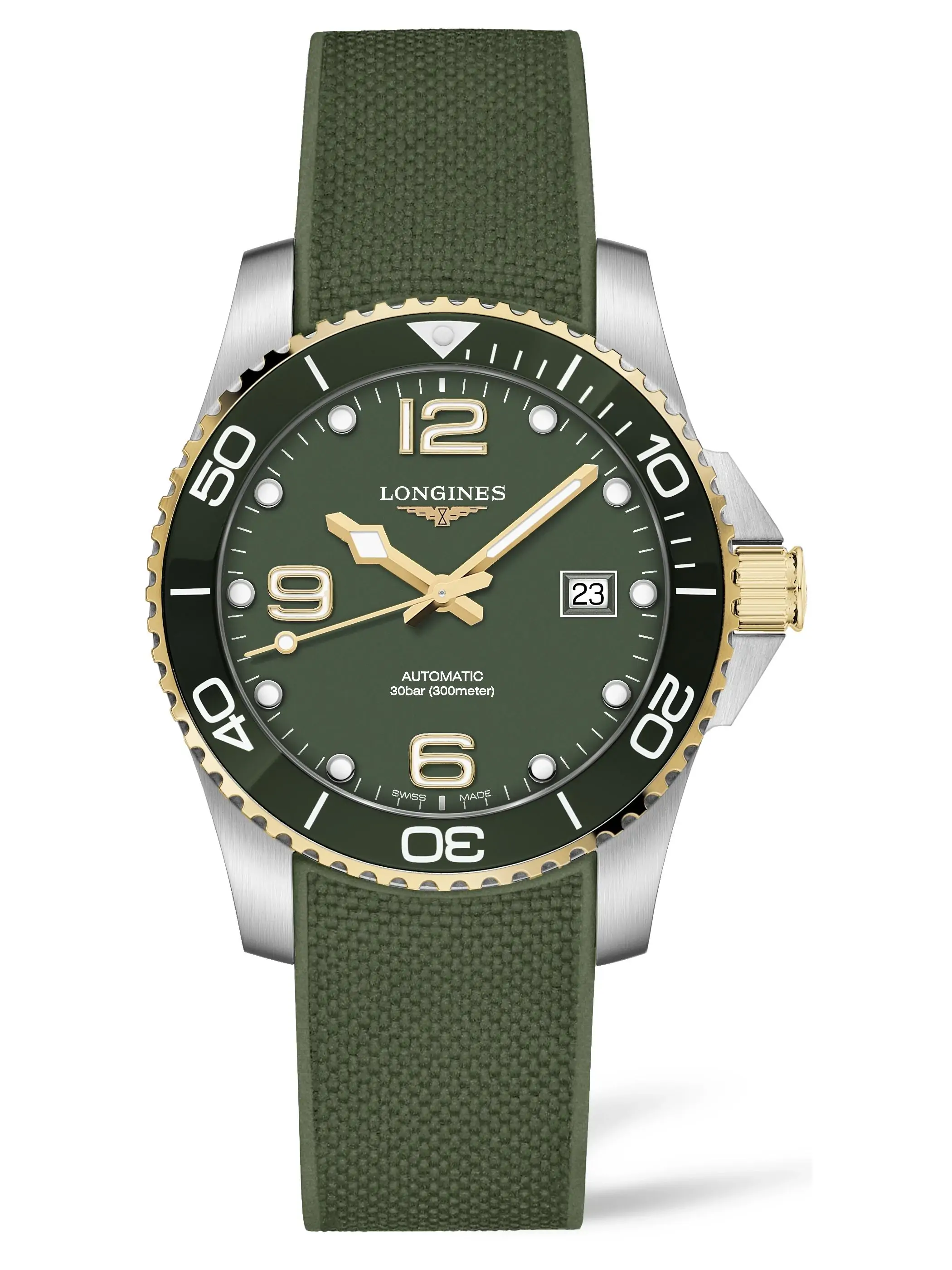 Longines sale hydroconquest green