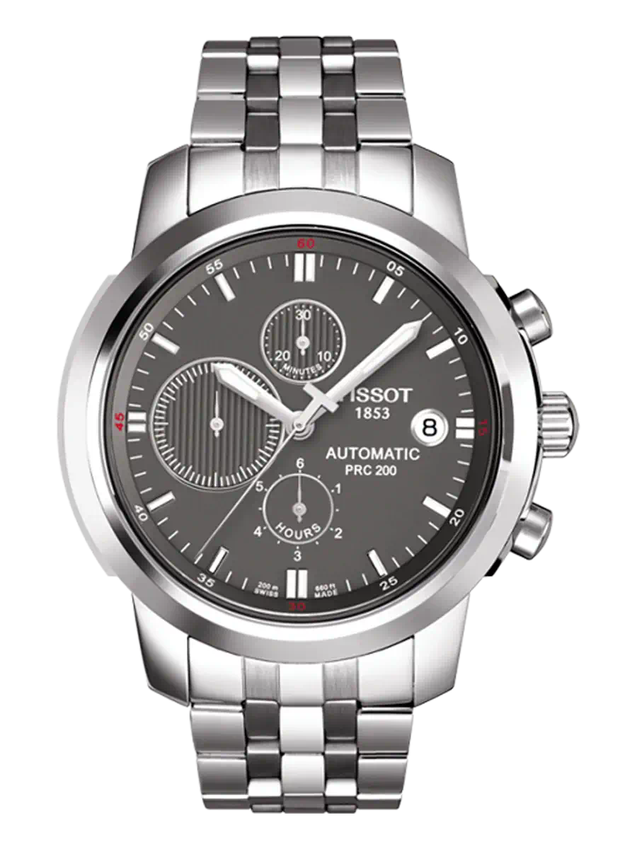 Швейцарские наручные часы с автоподзаводом. Tissot t014.427. Часы тиссот PRC 200. Часы тиссот мужские PRC 200. Часы тиссот PRC 200 Automatic.