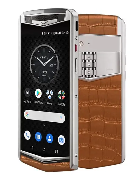 Vertu Aster P Baroque Titanium Matt Golden Alligator 1MF/VT-F759H9CN1CC0-20 фото