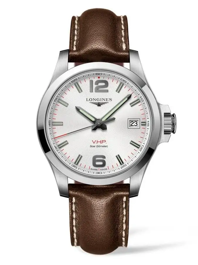 Longines vhp hotsell leather strap