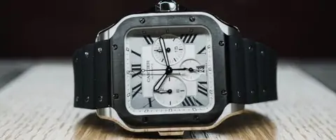 Новинки Cartier: хронограф Santos de Cartier фото