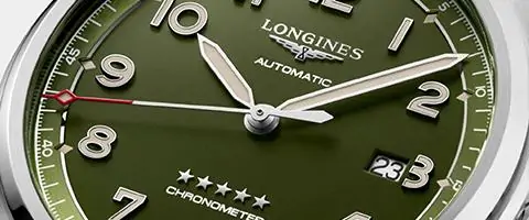 Longines: классика в зелёном исполнении фото