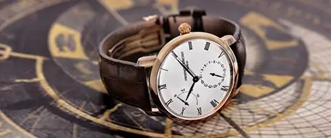 Новинка от Frederique Constant с индикатором запаса хода фото
