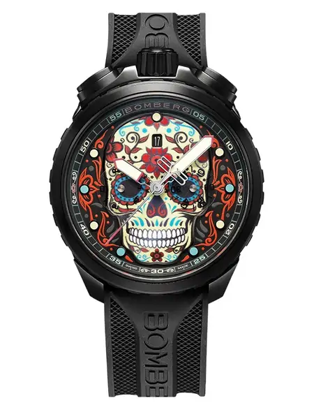 Bomberg BOLT-68 Heritage Sugar Skull Red Special Edition BS45CHPBA.060-5.12 фото