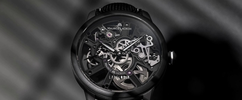 Maurice Lacroix Masterpiece Skeleton Label Noir фото