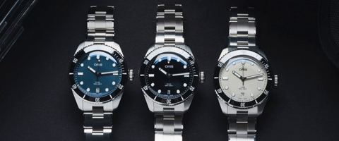 Новинки Oris Divers Sixty-Five Cotton Candy и Oris Divers Date фото