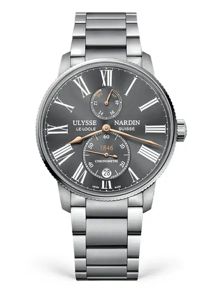 Ulysse Nardin Marine Chronometer Torpilleur 1183-310-7M/42-BQ фото