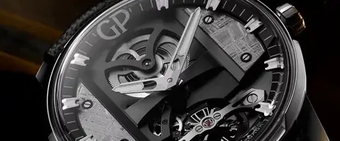 Girard-Perregaux Free Bridge Meteorite фото