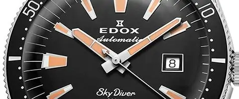 Лимитированные дайверские часы от Edox фото