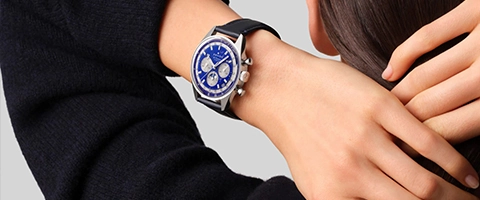 Zenith Chronomaster Original Triple Calendar Lapis Lazuli фото