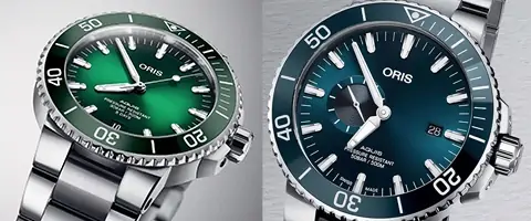Oris Aquis Date Calibre 400 и Aquis Small Second Date фото