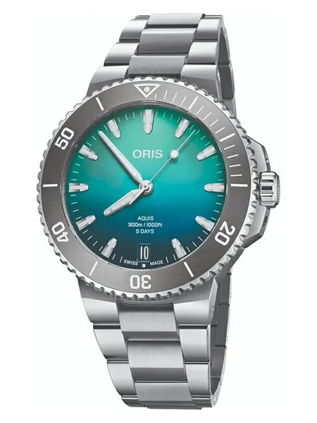 Oris Aquis Date Great Barrier Reef Limited Edition IV 01 400 7790 4185-Set фото
