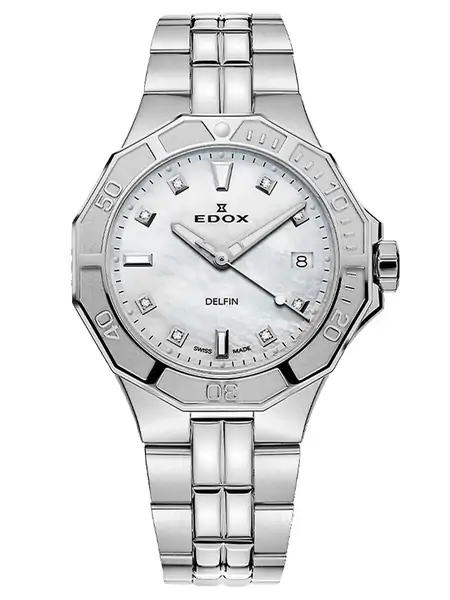 Edox Delfin Diver Date Lady 53020 3M NADN фото