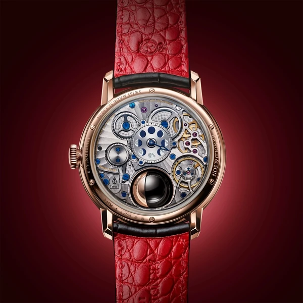 Arnold & Son Luna Magna Red Gold Year of the Dragon