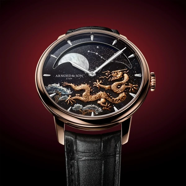 Arnold & Son Luna Magna Red Gold Year of the Dragon