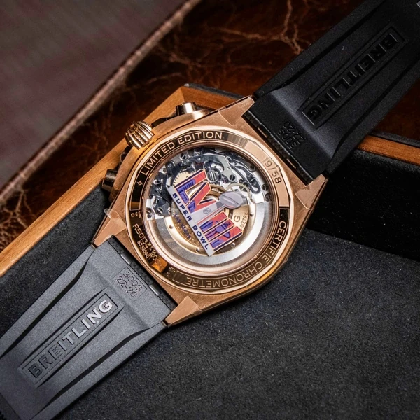 Breitling Chronomat B01 42 Super Bowl LVIII Edition
