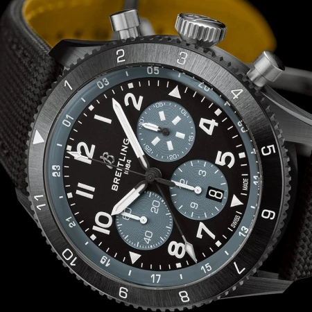 Super AVI B04 Chronograph GMT 46 Mosquito Night Fighter