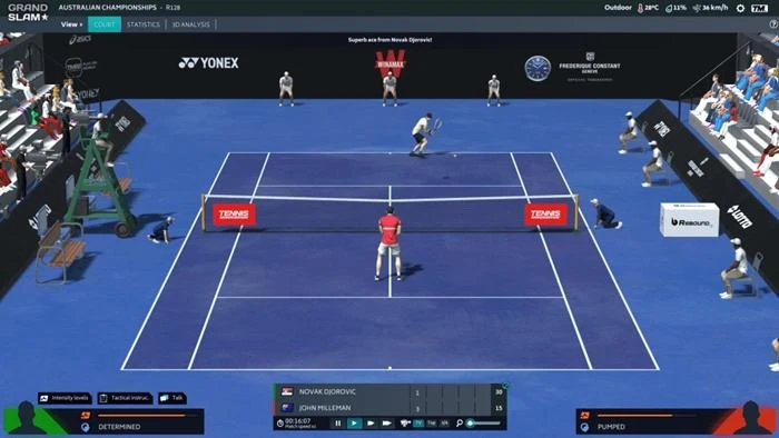 Frederique Constant: коллаборация с Tennis Manager 2021
