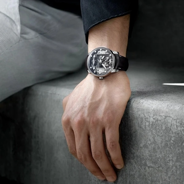 Girard-Perregaux Free Bridge Meteorite