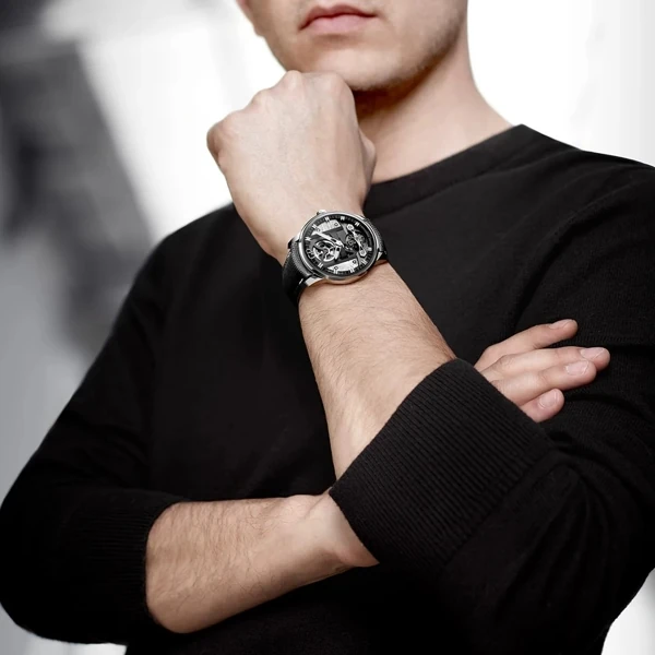 Girard-Perregaux Free Bridge Meteorite