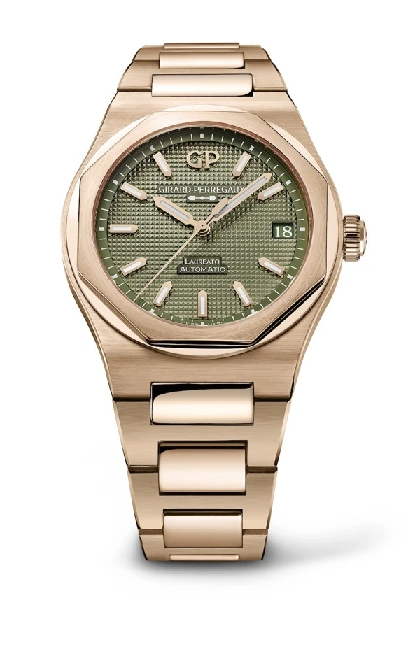 Girard-Perregaux Laureato 42mm Pink Gold