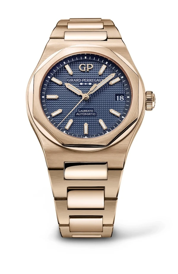 Girard-Perregaux Laureato 42mm Pink Gold