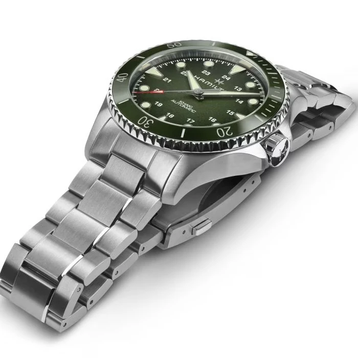 Hamilton Khaki Navy Scuba Auto 43mm Green