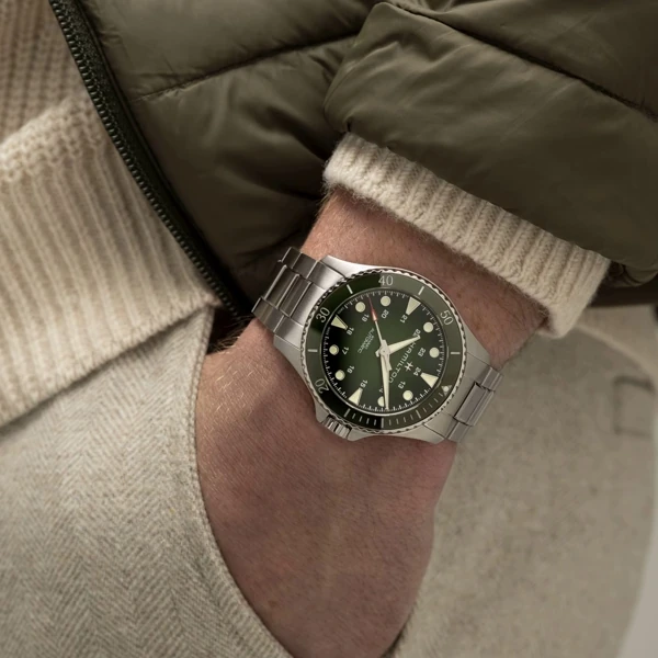 Hamilton Khaki Navy Scuba Auto 43mm Green