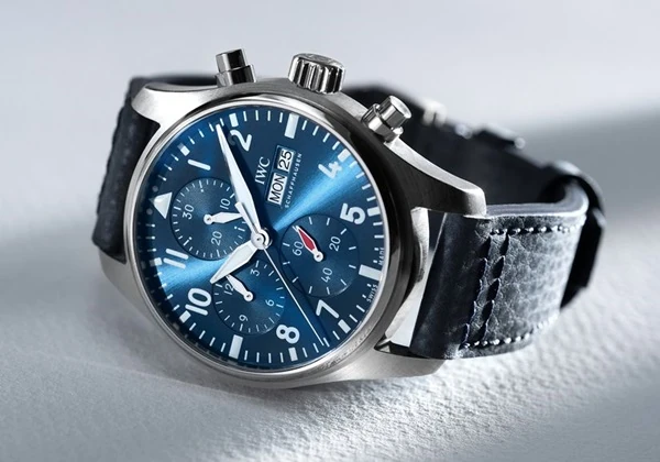 IWC Pilot’s Watch Chronograph 41 (референс IW388102) с ремешком MiraTex