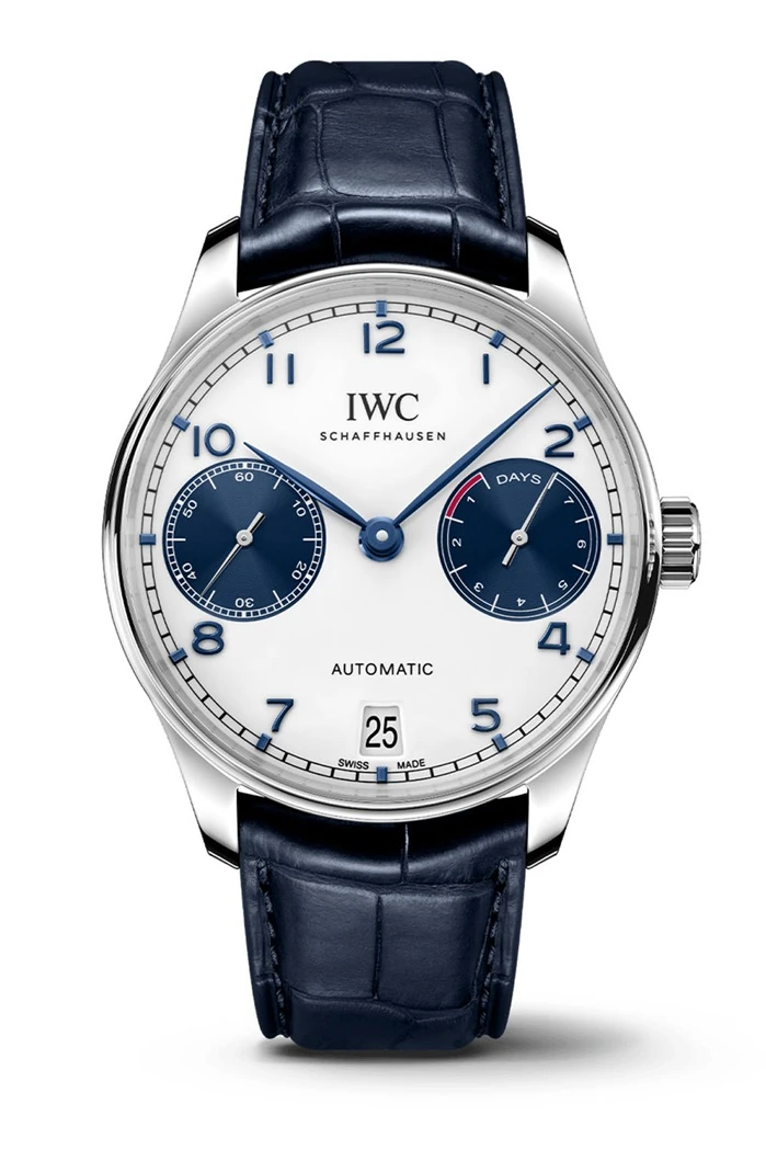 IWC Portugieser Chronograph и Automatic Blue Panda 