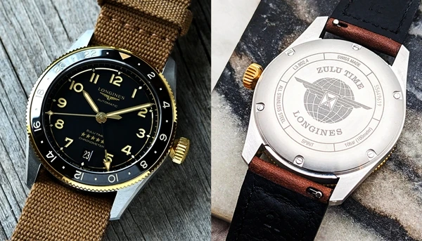 Longines Spirit Zulu Time 39 мм