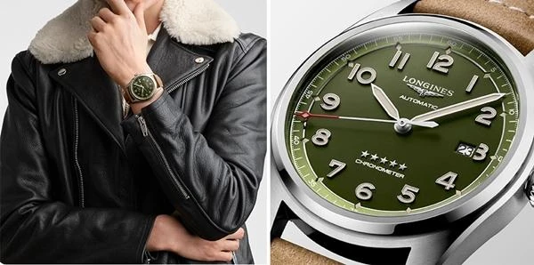 Longines Spirit Green Dial Collection