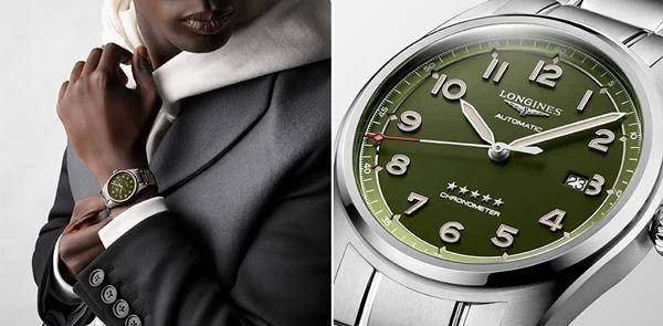 Longines Spirit Green Dial Collection