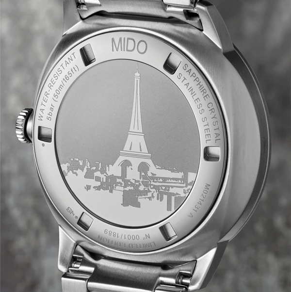 Mido Commander Inspired by Architecture