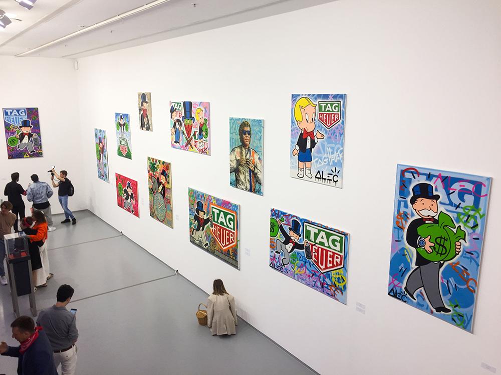 Фото выставки Alec Monopoly в Москве Фото выставки Alec Monopoly в Москве